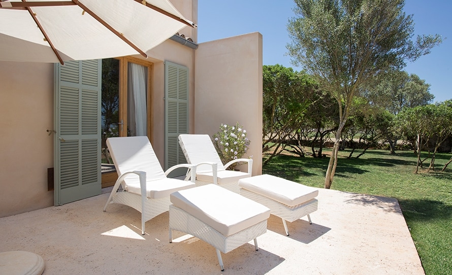 Suite mit terrasse